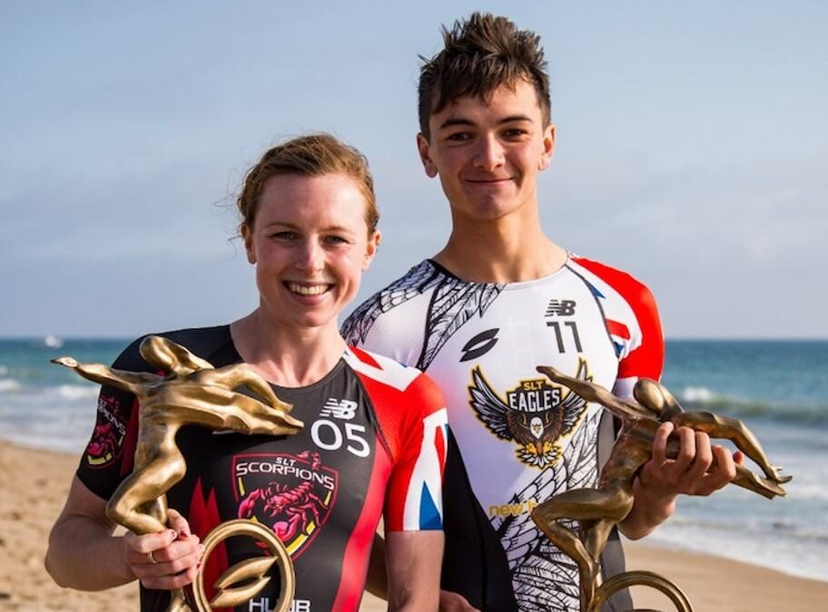 Georgia Taylor-Brown Alex Yee Super League Triathlon Malibu 2021