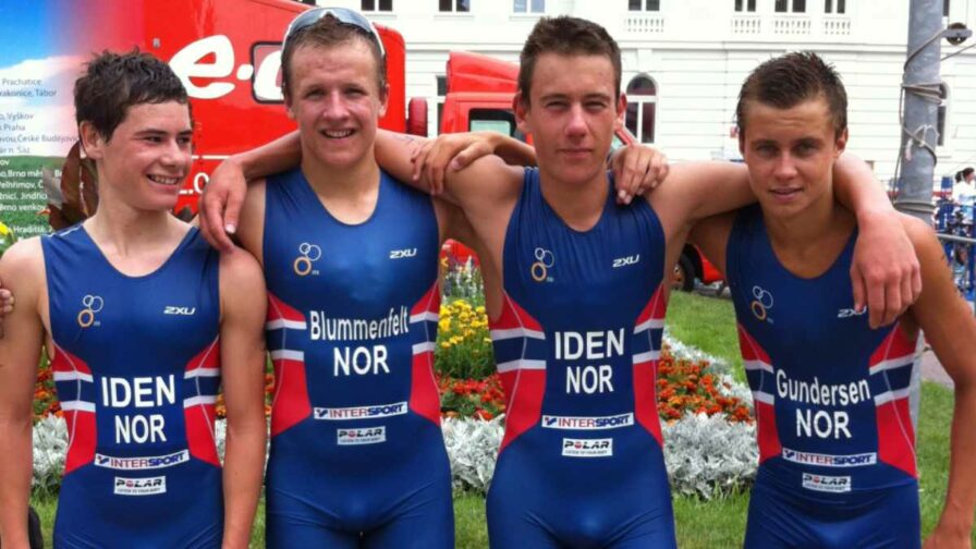 Gustav Iden Kristian Blummenfelt Mikal Iden Jørgen Gundersen ETU Tabor 2012