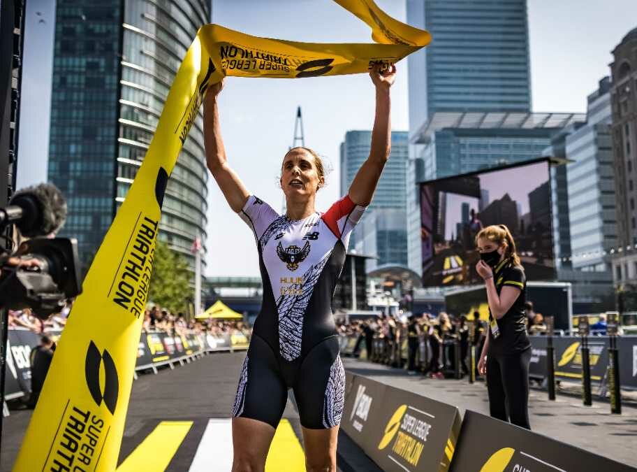 Jessica Learmonth Super League Triathlon London 2021