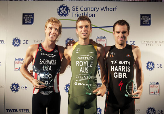 GE Canary Wharf Triathlon 2012