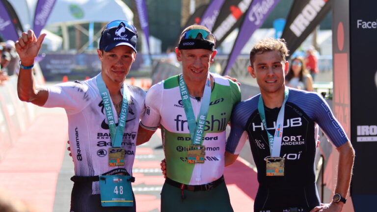 IRONMAN 70.3 Indian Wells - Lionel Sanders, Vincent Luis, Jelle Geens