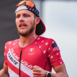 Ben Kanute running at 2021 Collins Cup, Samorin