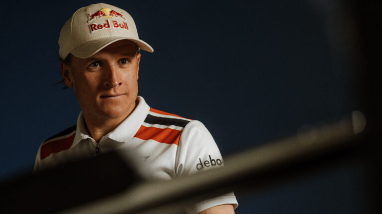 Kristian Blummenfelt in Red Bull cap