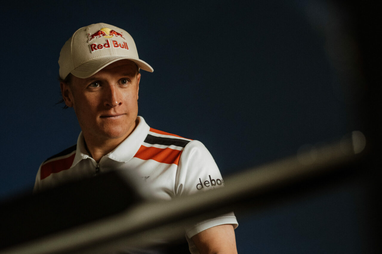 Kristian Blummenfelt in Red Bull cap