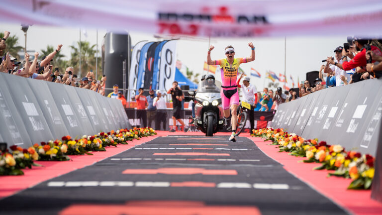 Marten Van Riel wins IRONMAN 70.3 Dubai 2022