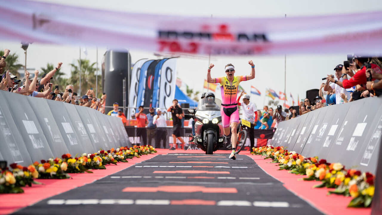 Marten Van Riel wins IRONMAN 70.3 Dubai 2022