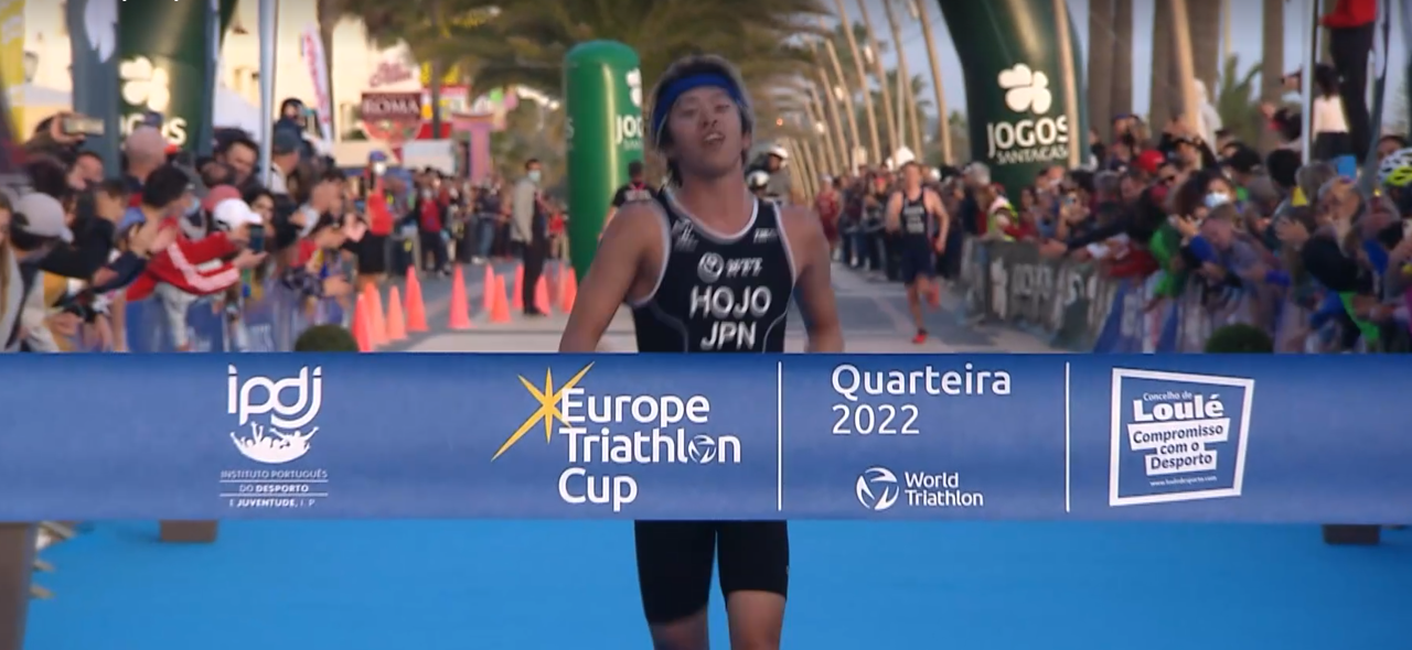 Takumi Hojo Europe Triathlon Cup Quarteira 2022