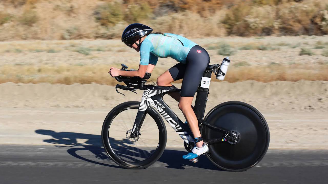 Ali Brauer / IRONMANN 70.3 Indian Wells on the bike