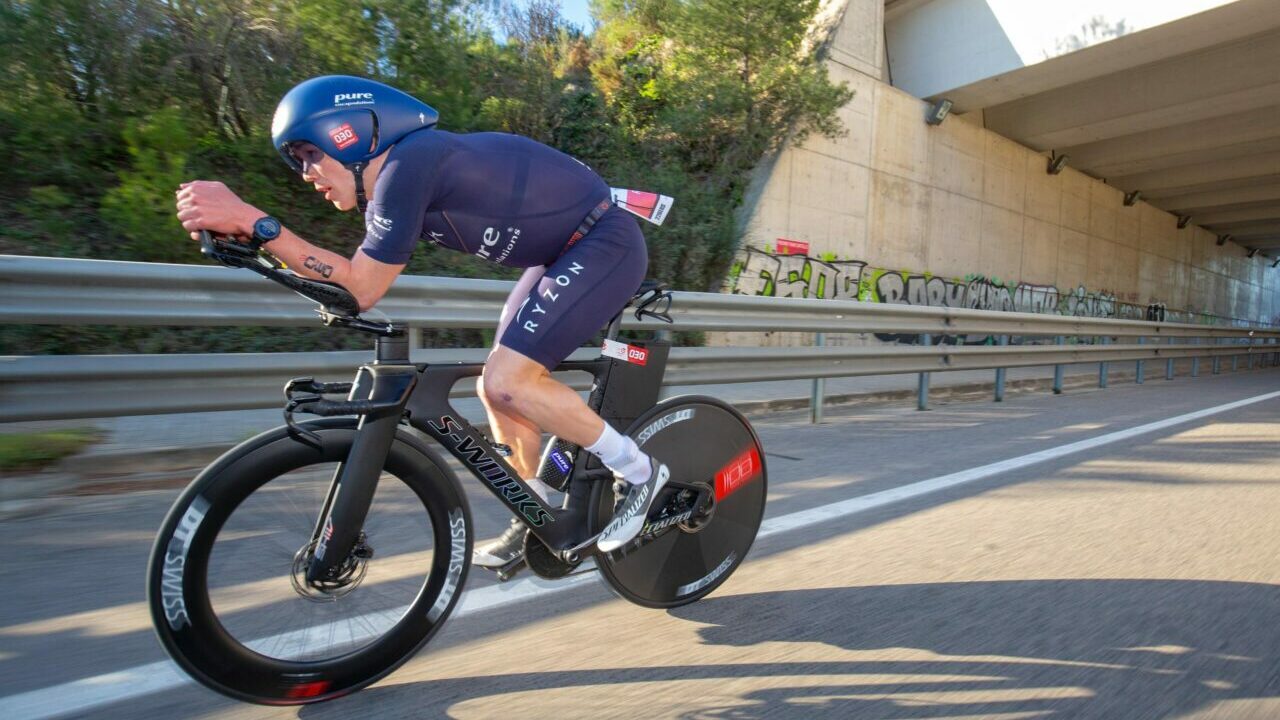 Challenge Salou 2022: Ruben Zupuntke on the bike