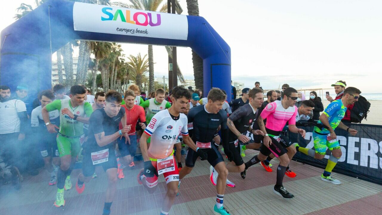 Challenge Salou 2022: Pro Men start (duathlon format)