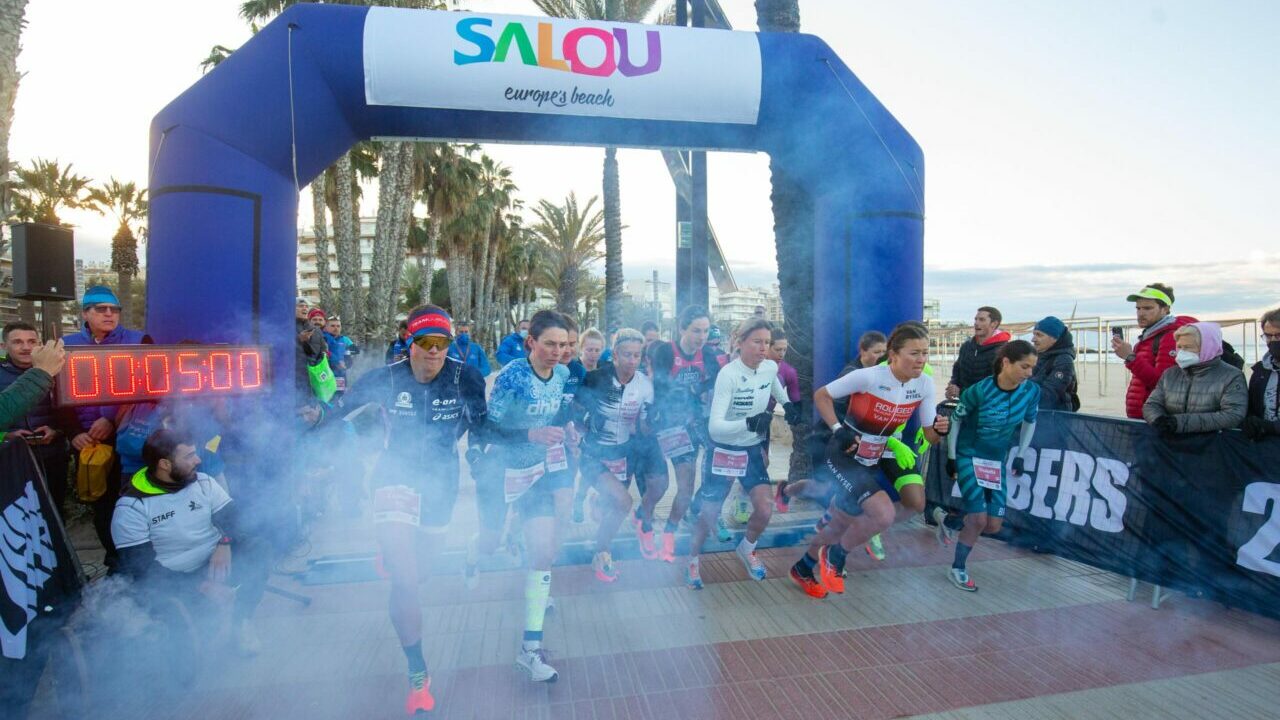 Challenge Salou 2022: Pro Women start (duathlon format)