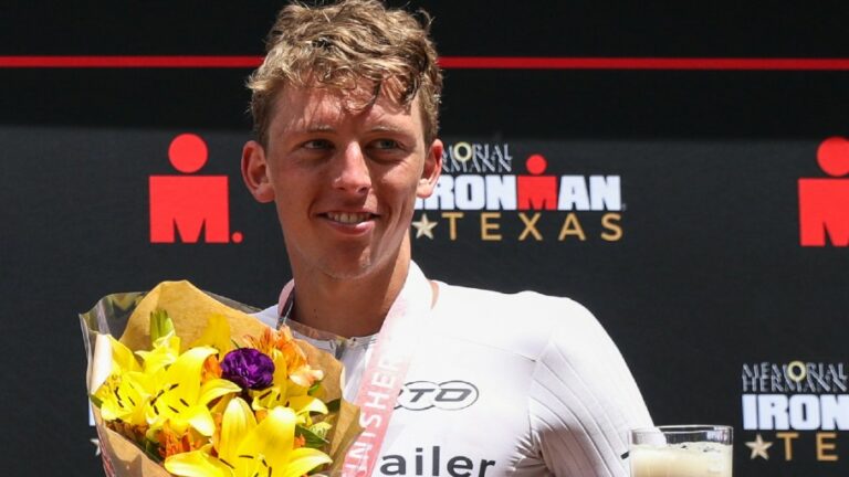 Magnus Ditlev IRONMAN Texas 2022 Podium