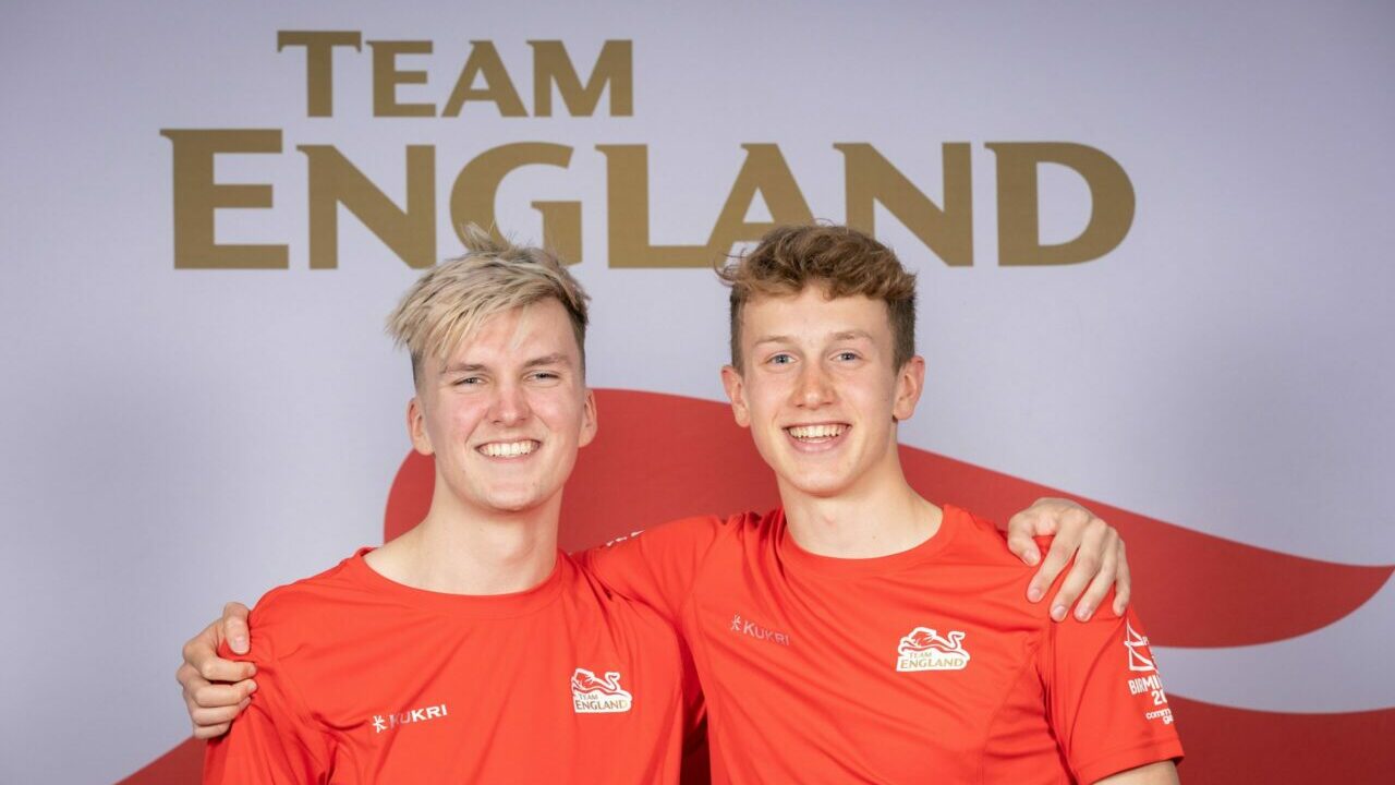 Oscar Kelly y Charlie Harding / Equipo de Inglaterra / Juegos de la Commonwealth / Birmingham 2022