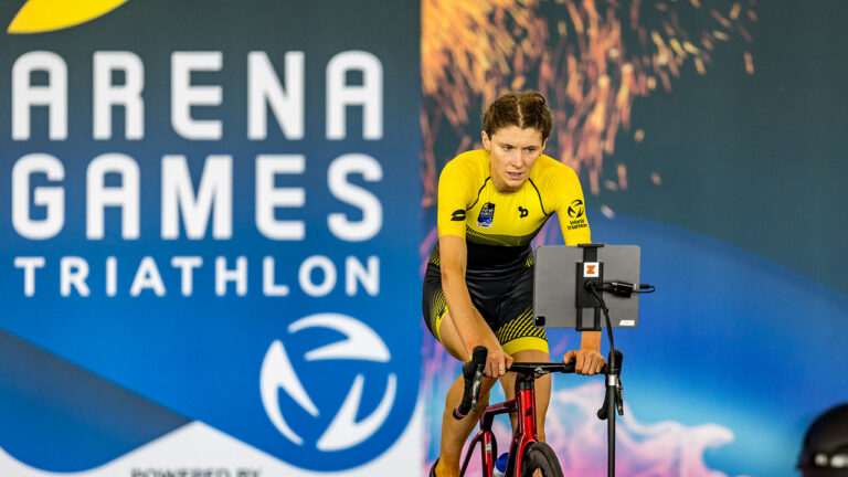 Beth Potter takes the win at the Arena Games Munich