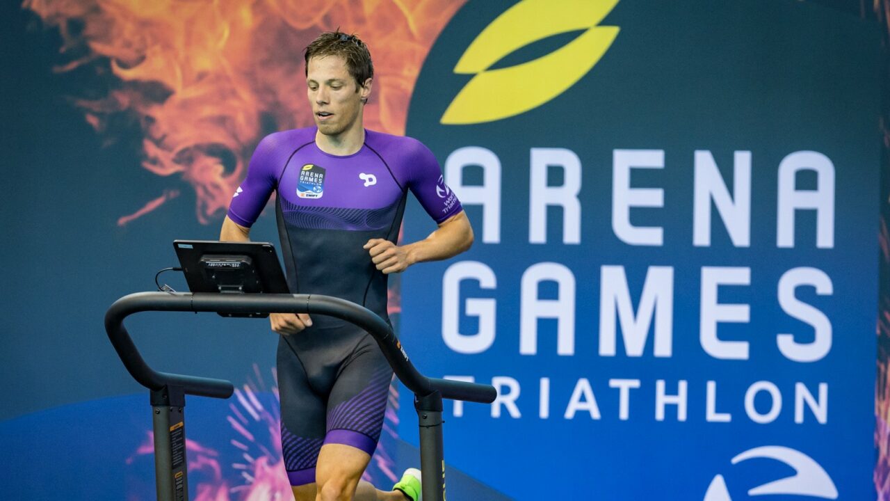 Justus Nieschlag Arena Games Triathlon London 2022 Run