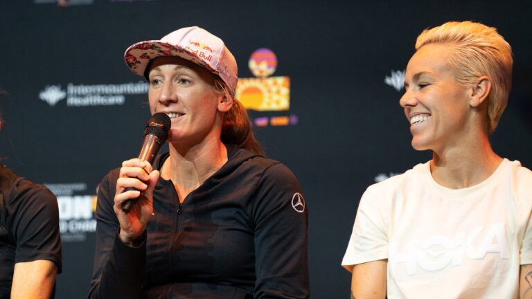 Daniela Ryf Heather Jackson Utah (Photo Credit: Eric Wynn / IRONMAN)