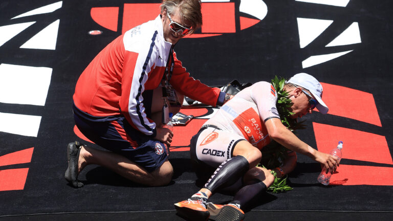 Kristian Blummenfelt wins IRONMAN World Championship St George