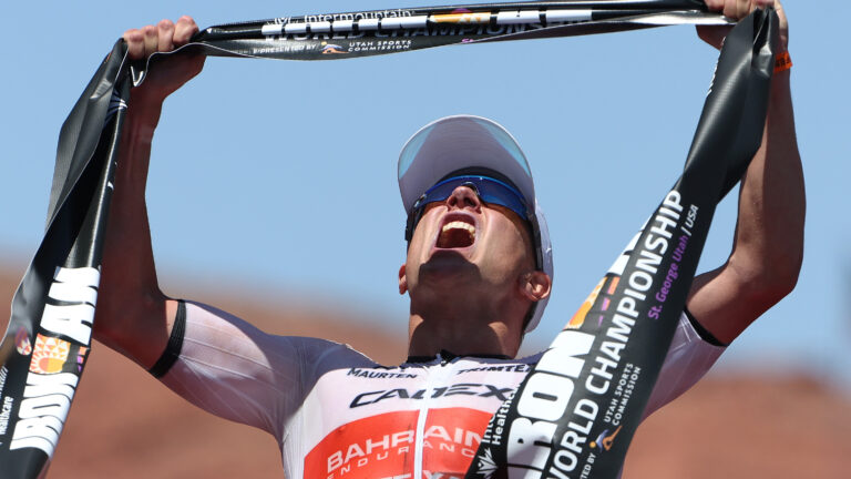 Kristian Blummenfelt wins IRONMAN World Championship St George