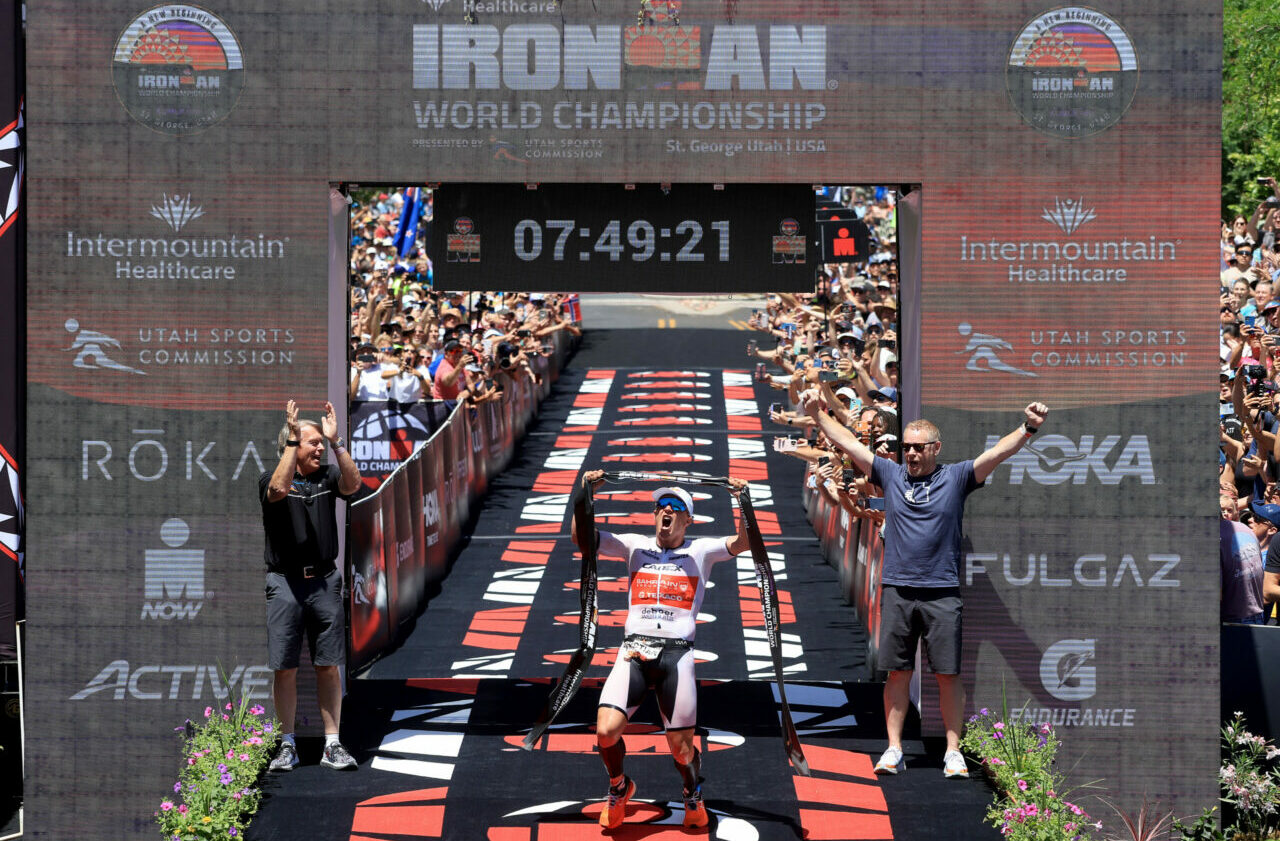 Kristian Blummenfelt wins IRONMAN World Championship St George