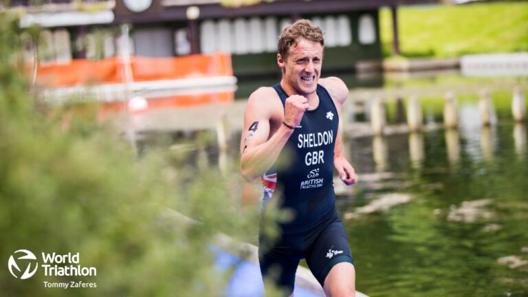 Grant Sheldon WTCS Leeds Photo credit World Triathlon Tommy Zaferes