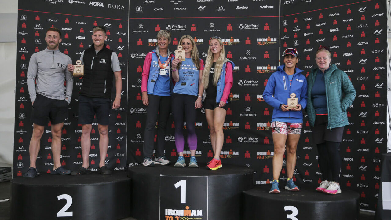 IRONMAN 70.3 Staffordshire 2022 Age-Group presentations - Photo Credit: Huw Fairclough for IRONMAN