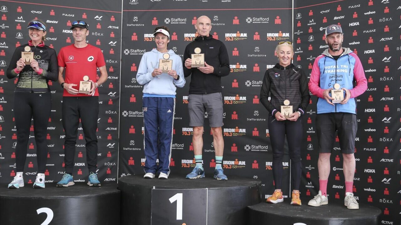 IRONMAN 70.3 Staffordshire 2022 Age-Group presentations - Photo Credit: Huw Fairclough for IRONMAN