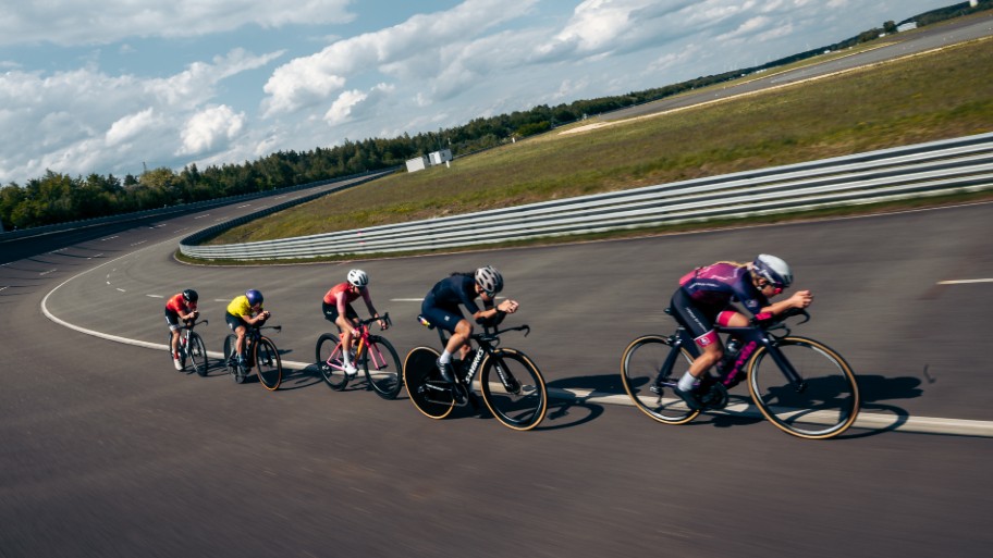 Kat Matthews Sub7Sub8 Bike Training Dekra Lausitzring Germany