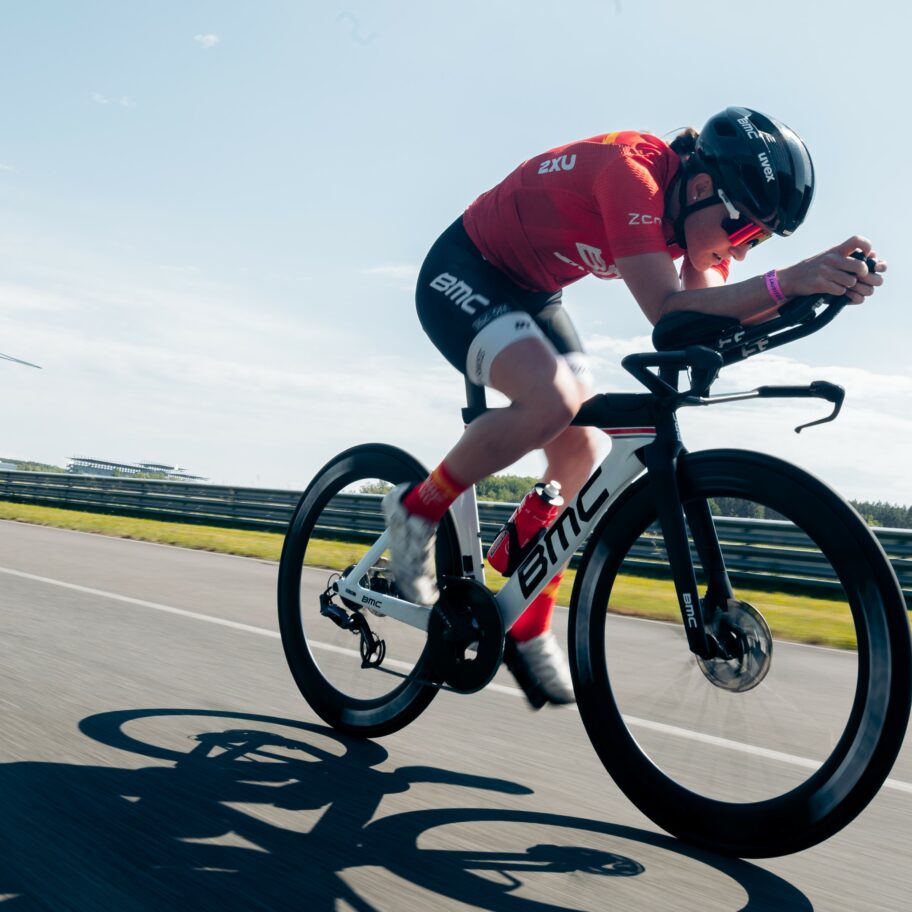 Kat Matthews with BMC Bike - Sub7Sub8 preparations