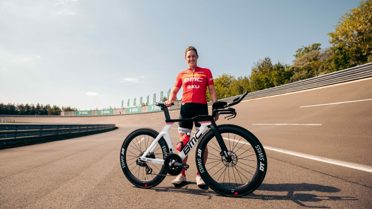 Kat Matthews with BMC Bike - Sub7Sub8 preparations