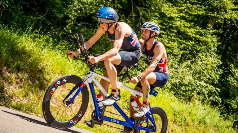 Dave Ellis / Luke Pollard - World Triathlon Para Cup Besancon 2022