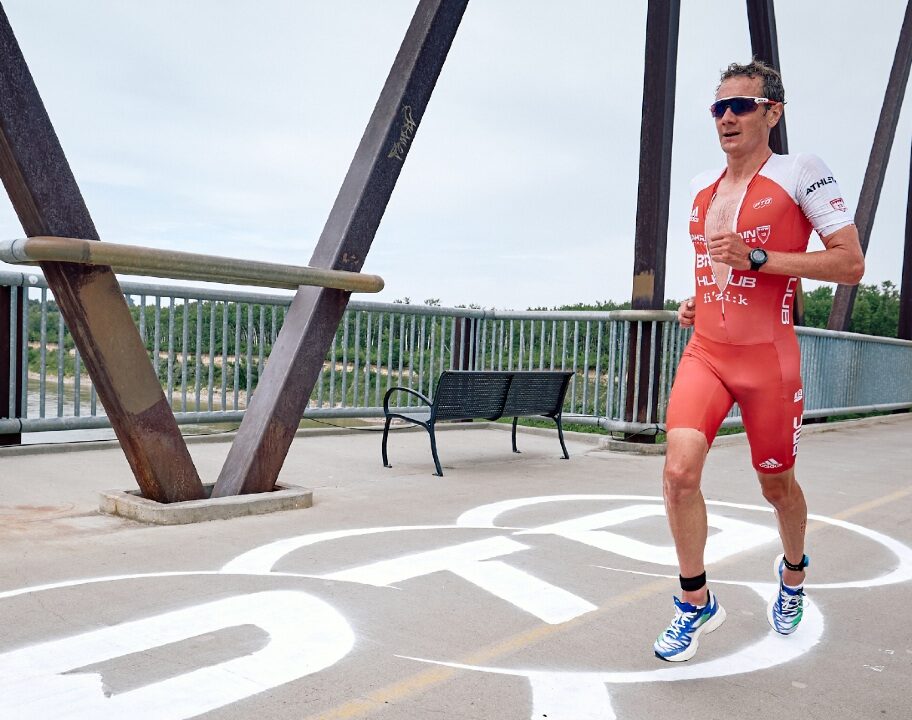 Alistair Brownlee run photo credit PTO Canadian Open