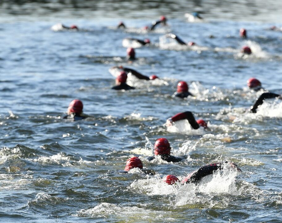 Generic triathlon open water swim photo credit British Triathlon
