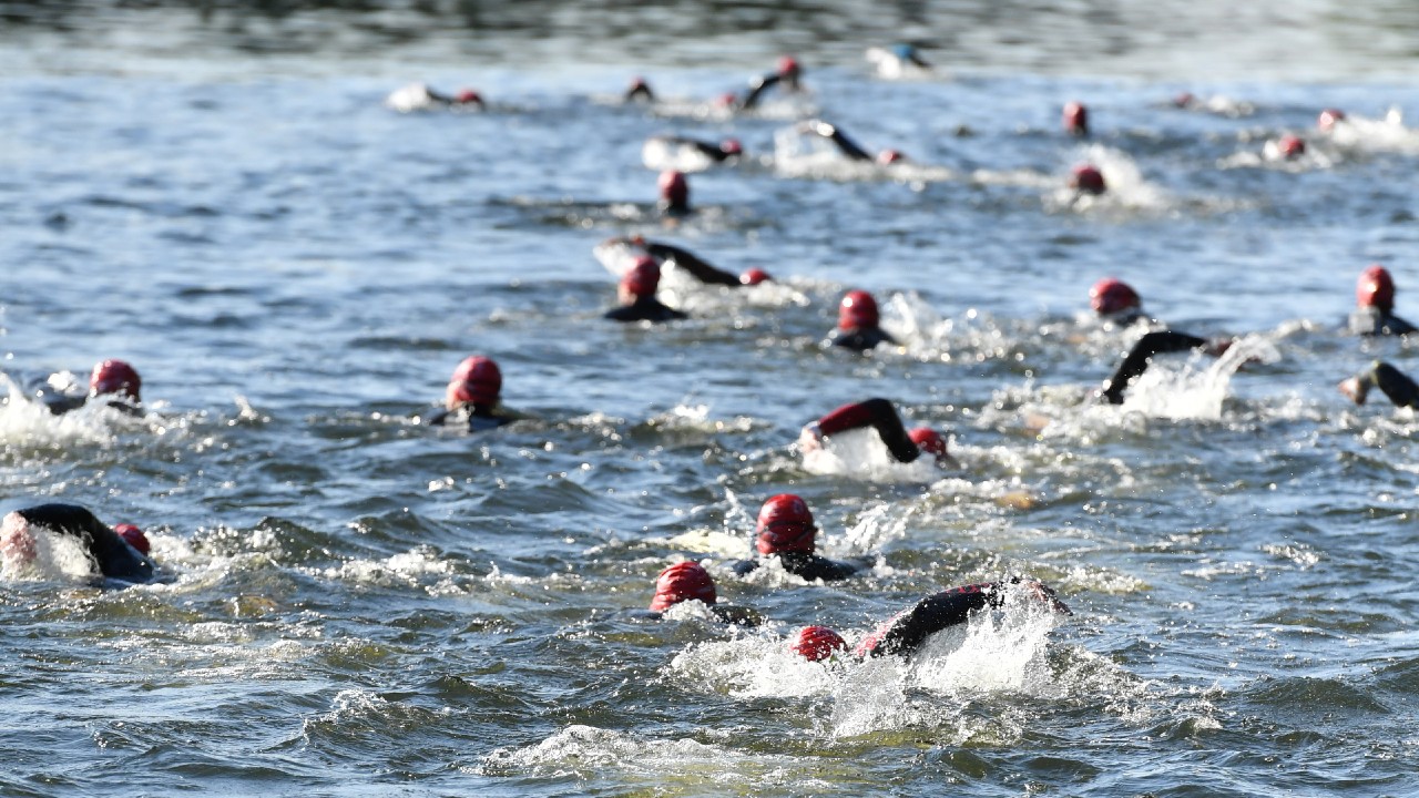 Generic triathlon open water swim photo credit British Triathlon