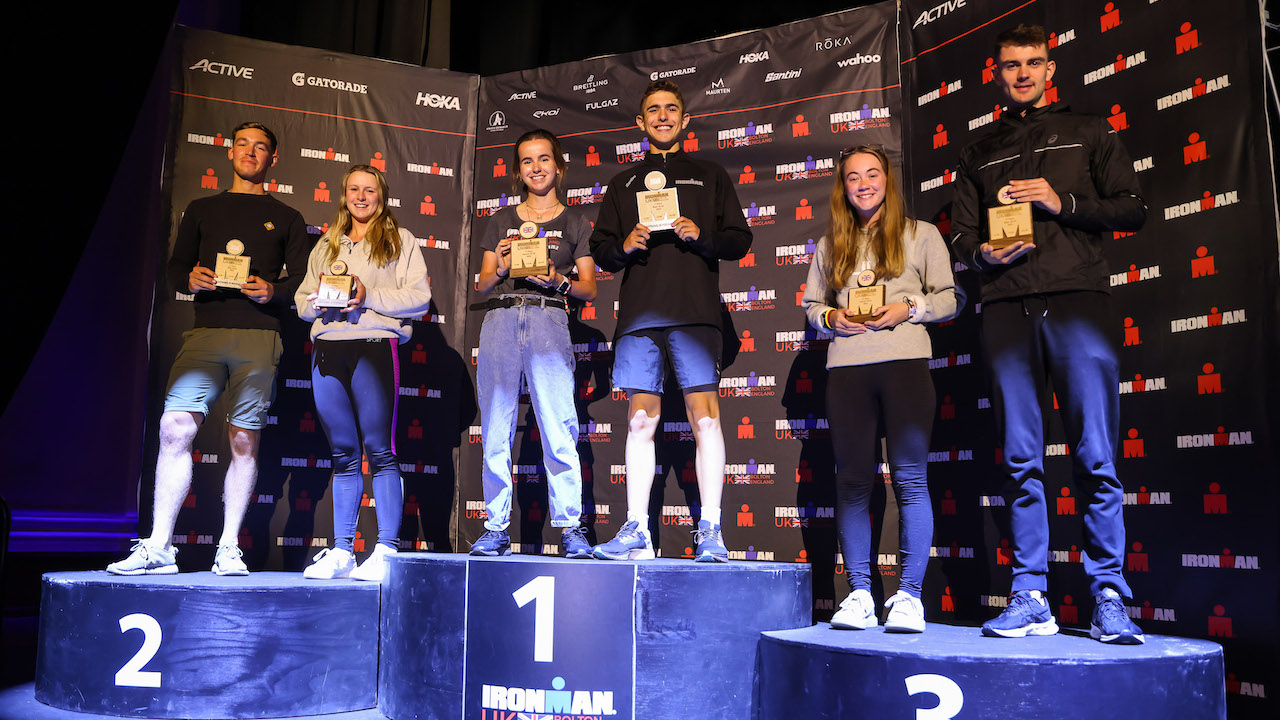 IRONMAN UK 2022 Age-Group presentations - Photo Credit: Huw Fairclough for IRONMAN