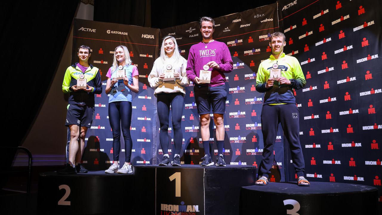 IRONMAN UK 2022 Age-Group presentations - Photo Credit: Huw Fairclough for IRONMAN