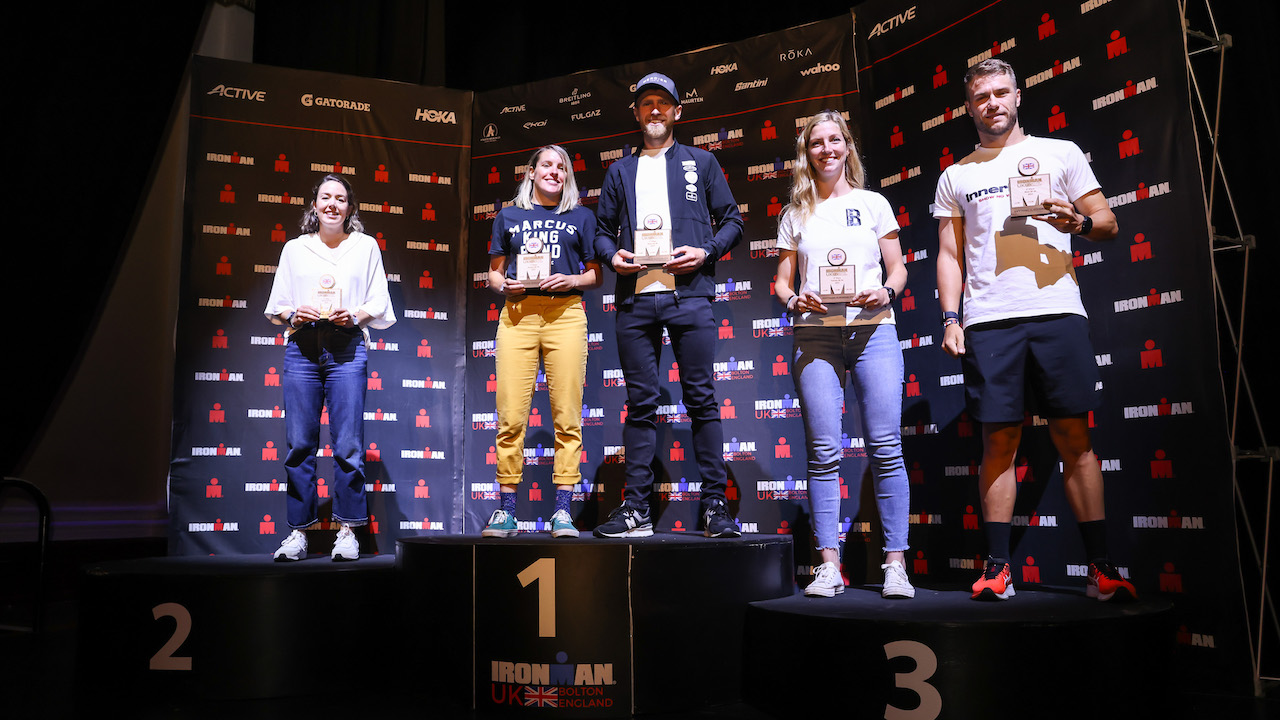 IRONMAN UK 2022 Age-Group presentations - Photo Credit: Huw Fairclough for IRONMAN