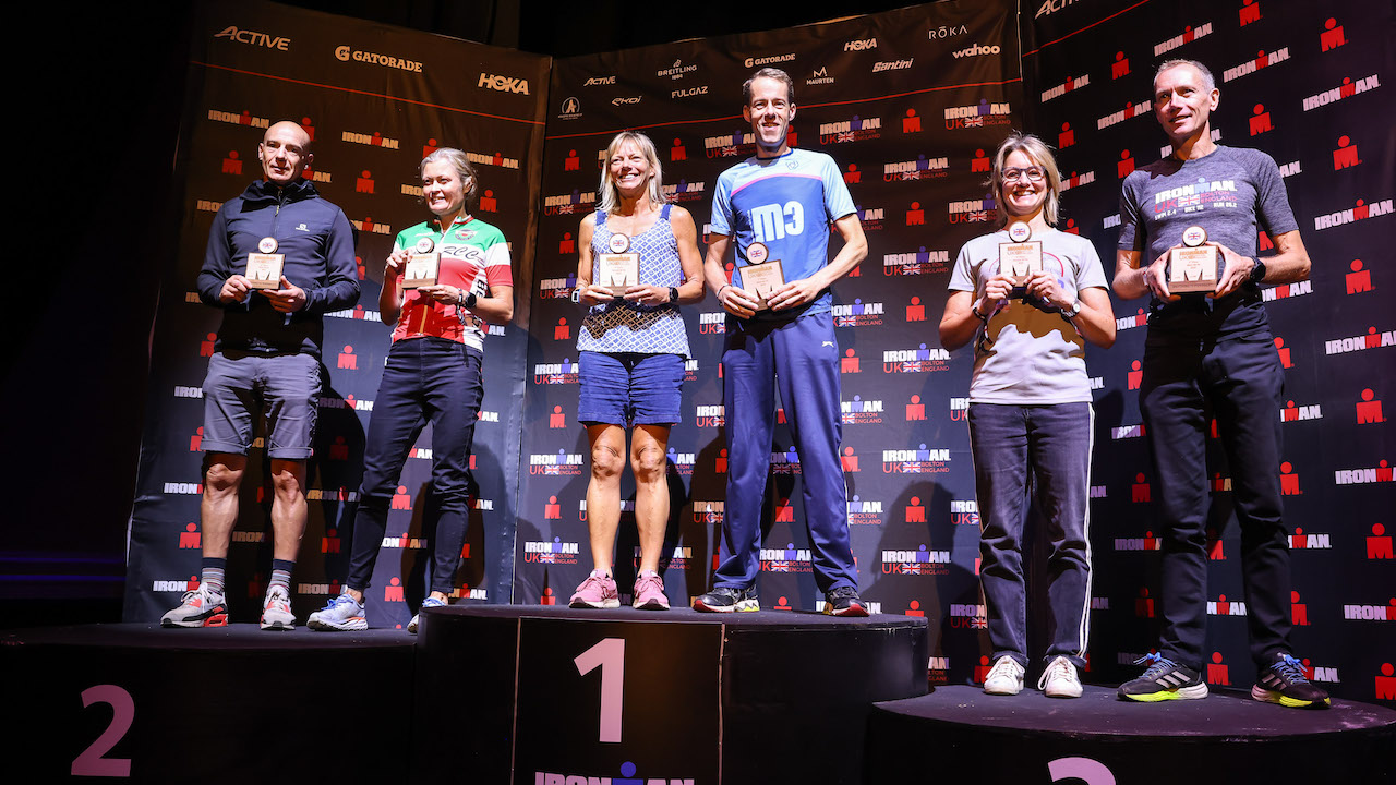 IRONMAN UK 2022 Age-Group presentations - Photo Credit: Huw Fairclough for IRONMAN