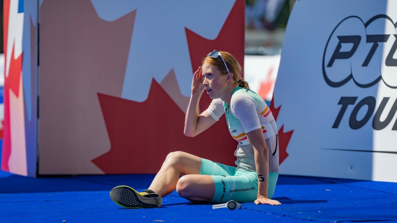 Paula Findlay PTO Canadian Open Finish line