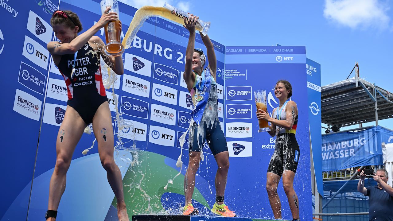 WTCS Hamburg 2022 Elite Women podium