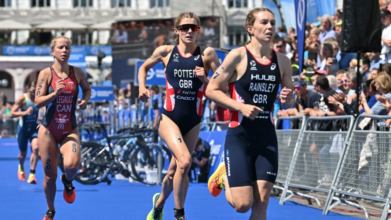 Beth Potter / Sian Rainsley - World Triathlon Championship Series Hamburg 2022