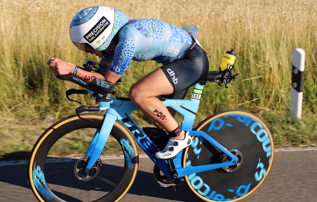 DATEV Challenge Roth 2022 - Fenella Langridge bike