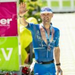 DATEV Challenge Roth 2022 - Patrick Lange finish line