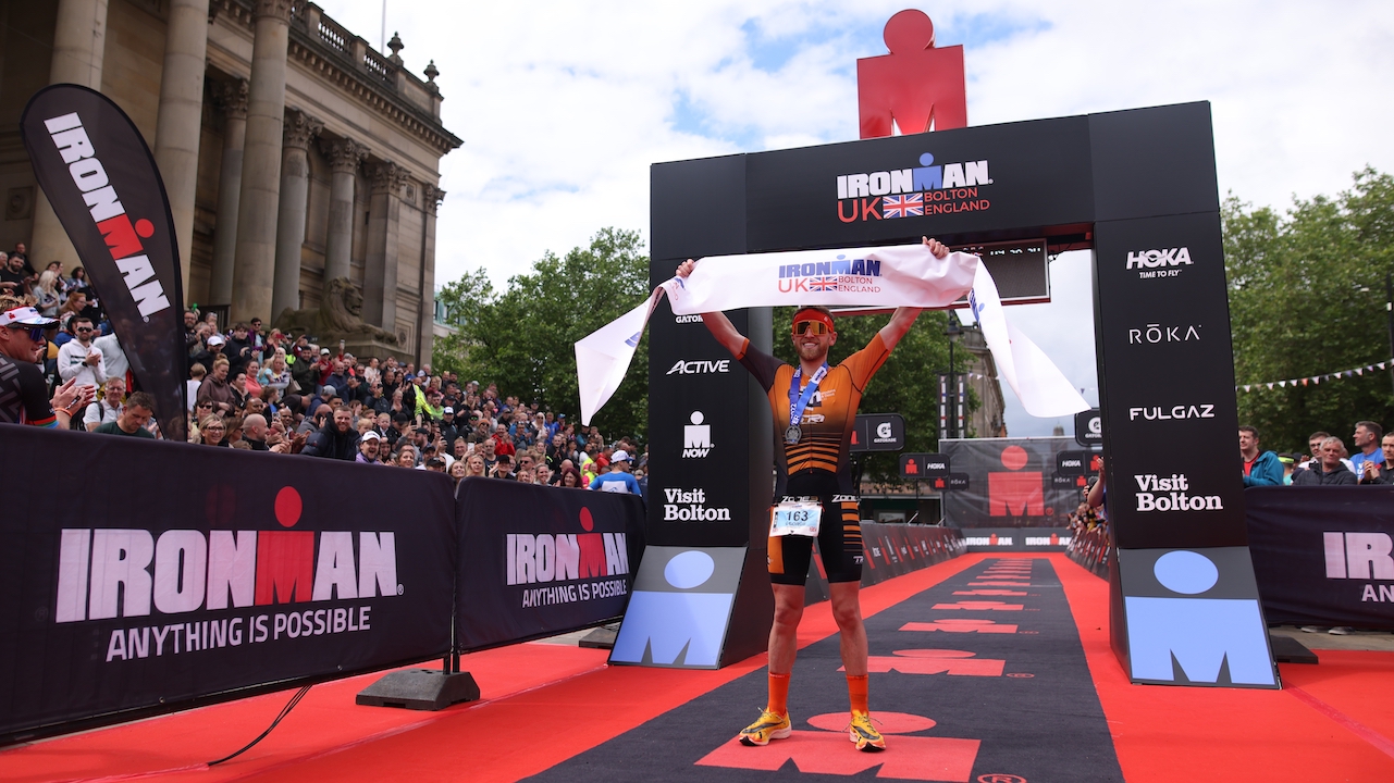 George Martindale - IRONMAN UK 2022 Bolton winner