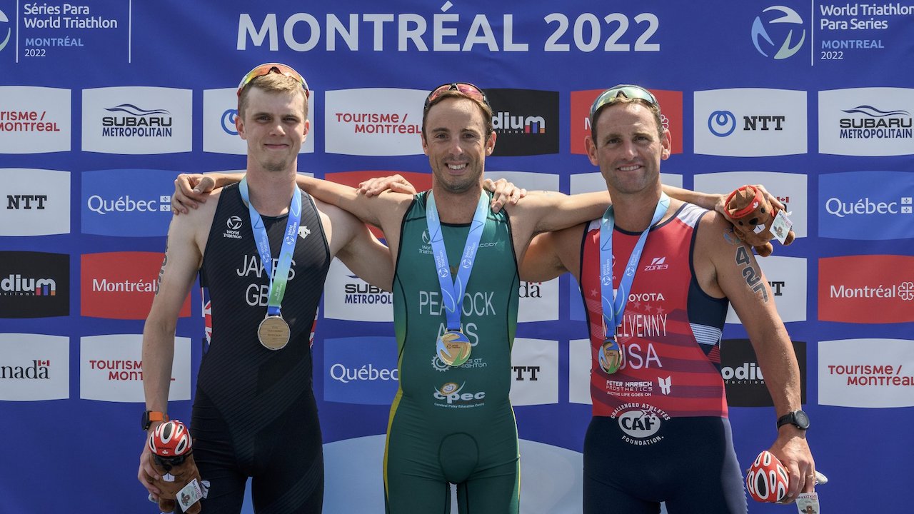 Word Para Triathlon Series Montreal 2022 - Jeremy Peacock