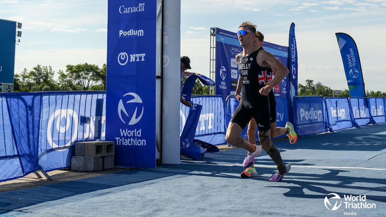 Word Para Triathlon Series Montreal 2022 - Oscar Kelly / Charlie Harding