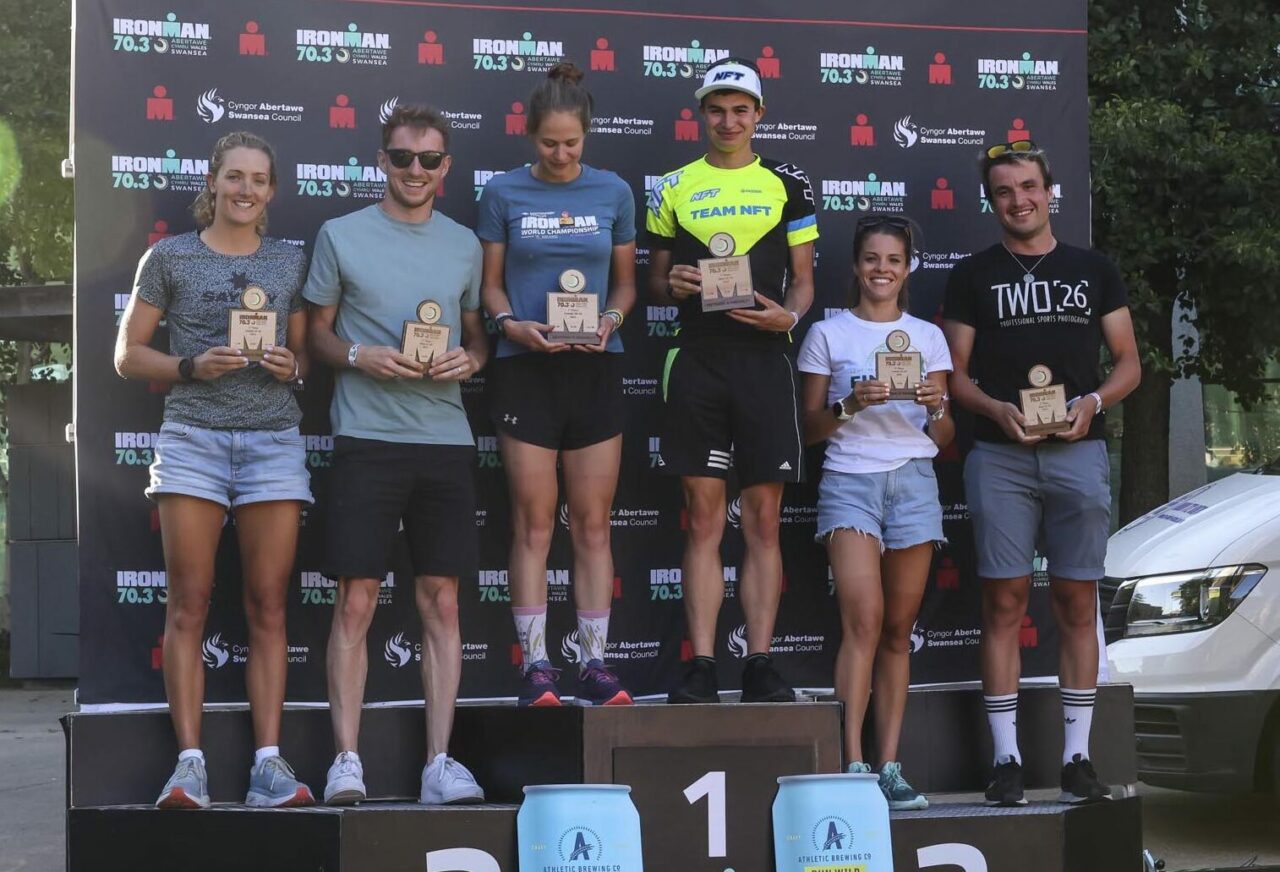 IRONMAN 70.3 Swansea 2022 Age-Group presentations - Photo Credit: Huw Fairclough for IRONMAN