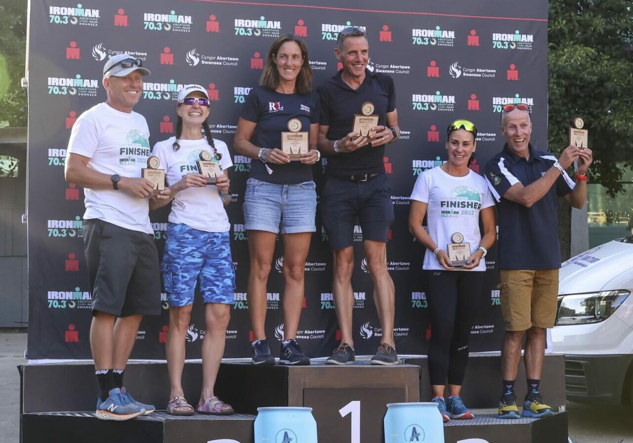 IRONMAN 70.3 Swansea 2022 Age-Group presentations - Photo Credit: Huw Fairclough for IRONMAN