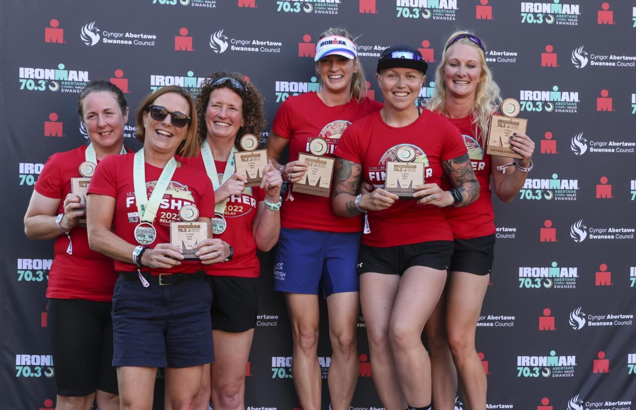 IRONMAN 70.3 Swansea 2022 Age-Group presentations - Photo Credit: Huw Fairclough for IRONMAN