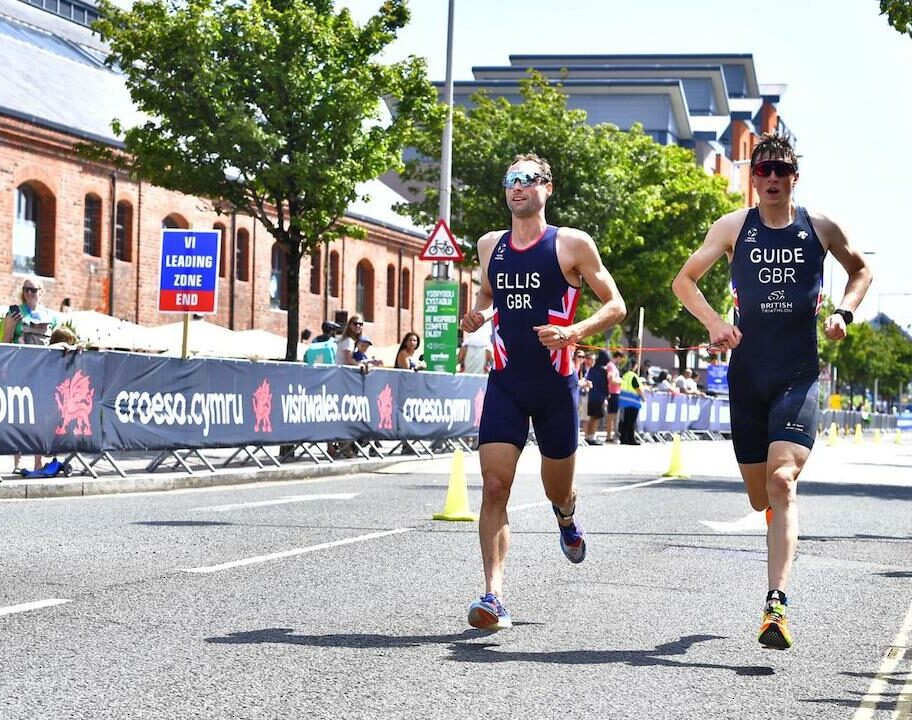 Dave Ellis and Luke Pollard at WPTS Swansea: British Triathlon/Steve Cox/Kaan Ucele