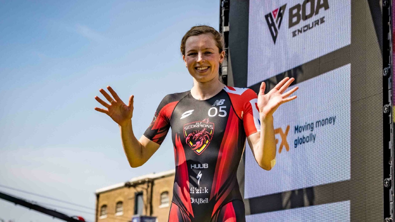 Georgia Taylor-Brown Super League Triathlon 1280 by 720